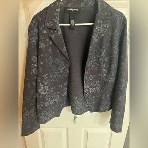 Floral blazer